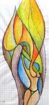 Hibiskuspfauhand ~ Frau injiziert - Copyright Nils Neumann - NN-art
